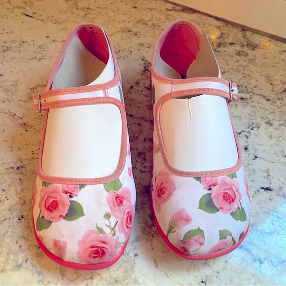 Mini Chocolaticas Hot Chocolate Pink White Rose EU 31 US Girls 13.5 EUC - Picture 2 of 13